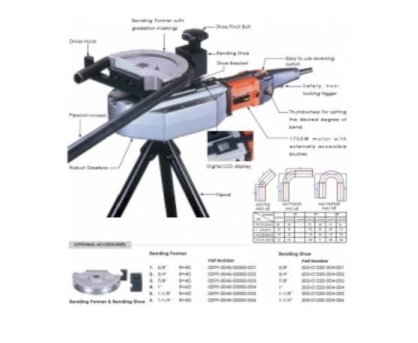 Máy uốn ống kỹ thuật số AGP DB32