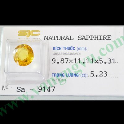Saphire vàng D017