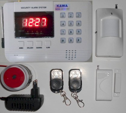 Bộ báo trộm qua điện thoại dùng Line & Sim Kawa KW-261