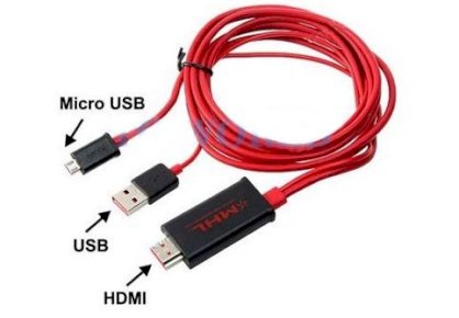 Cáp chuyển microUSB ra HDMI cho Smartphone 