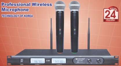 Microphone Novadi UHF NVD 2700U