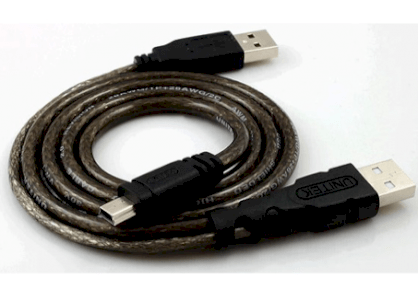 Cáp chữ Y USB 2.0 to MiniUSB Unitek Y-C436 