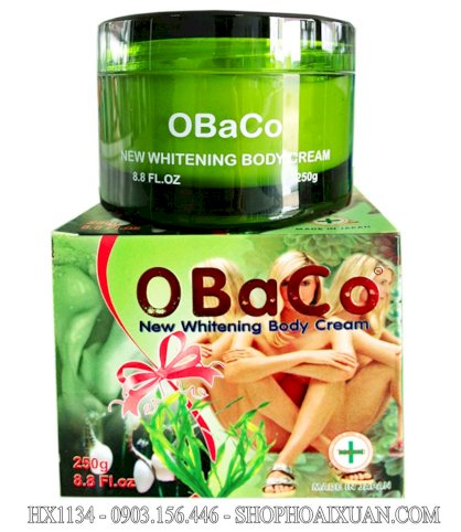 Kem dưỡng trắng da toàn thân OBaCo - HX1134