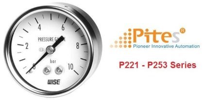 Đồng hồ đo áp suất Wise P221 