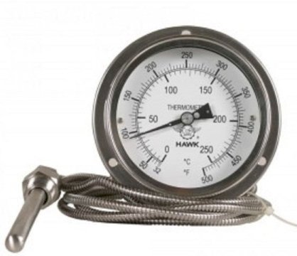 Đồng hồ đo nhiệt dạng dây Hawk Gauge H31