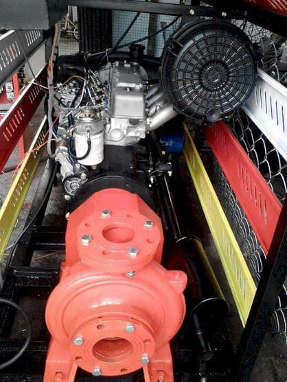 Máy bơm chữa cháy Diesel HYUNDAI 100HP-75KW