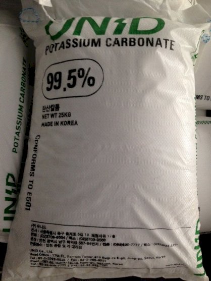 Potassium Carbonate K2CO3 99.5% (25kg/ bao)