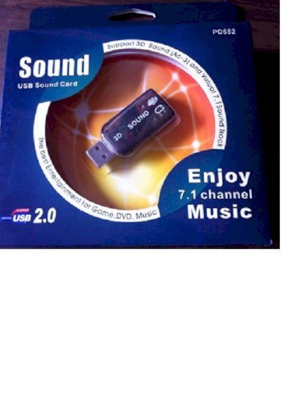 Card Sound USB 7.1 PD552