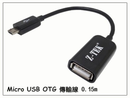 Cable Micro USB OTG Ztek ZY-088