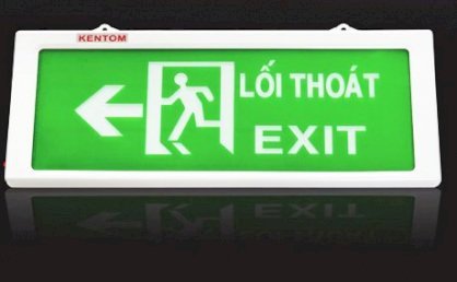 Đèn Exit Kentom KT610 ( 1 mặt )