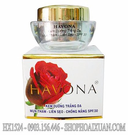 kem dưỡng trắng da Mụn Thâm Liền Sẹo Havona SPF30 - HX1524