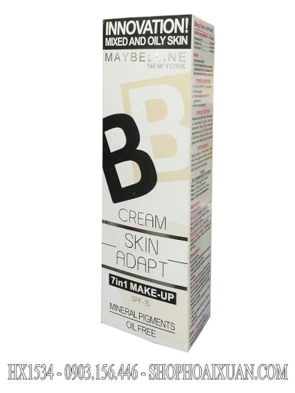 BB Cream trang điểm MAYBELINE dành cho da nhờn  - HX1534