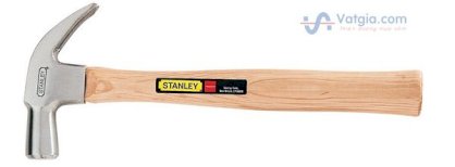 Búa nhổ đinh cán gỗ 370g/13oz Stanley 51-269