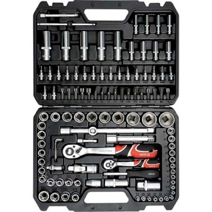 Bộ Tuýt cờ lê tay vặn tổng hợp YATO 108PCS YT-38791