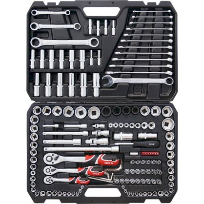 Bộ tuýp cờ lê tay vặn tổng hợp YATO YT-38811 (150PCS)