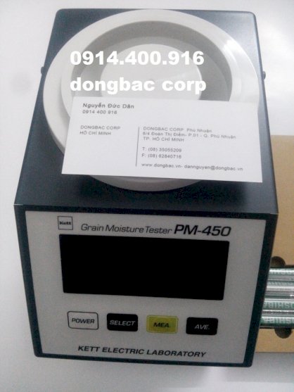 Máy đo ẩm ngũ cốc KETT PM 450