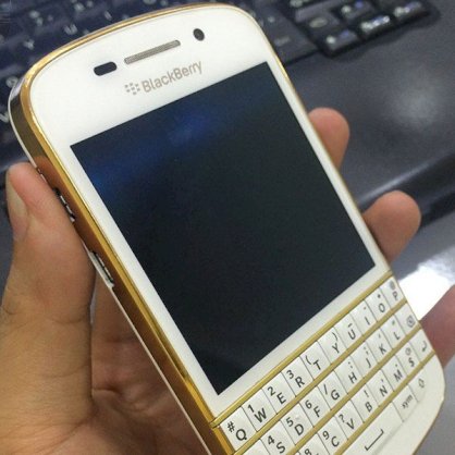 Vỏ Blackberry Q10 full bộ gold
