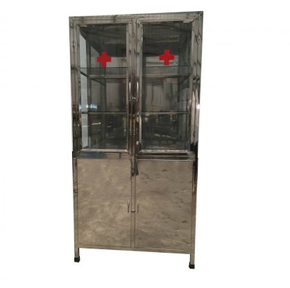 Tủ thuốc inox thường (800 x 400 x 1600mm)