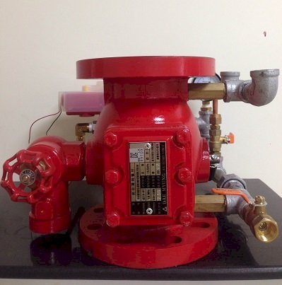Van xả tràn (Deluge valve) Stes D150