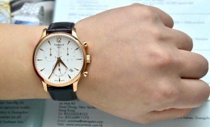 Đồng hồ Tissot 6 kim dây da DH01