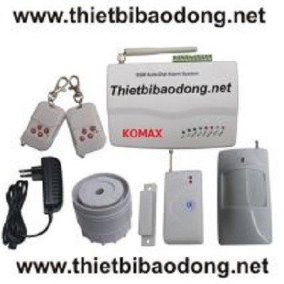 Hệ thống báo trộm dùng sim di động KOMAX KM-3500