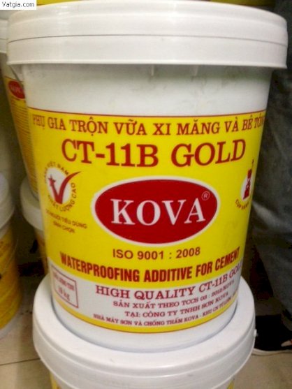 Phụ gia trộn vữa xi măng, bê tông CT - 11B GOLD 19kg