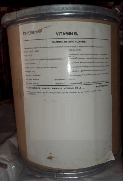 Vitamin B1 HCL 97% USP 39
