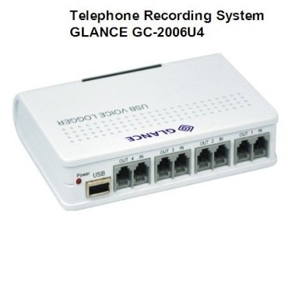 Máy ghi âm điện thoại 8 line GLANCE GC-2006U8