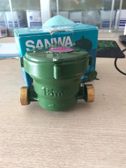 Đồng hồ đo lưu lượng nước SANWA DN 15