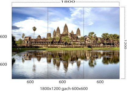 Tranh gạch đền thờ Angkor Wat