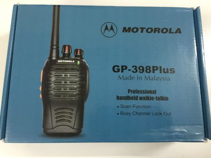 Máy bộ đàm cầm tay Motorola GP 398 Plus