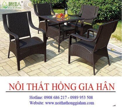 Bàn ghế sân vườn k45