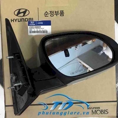 Gương/kính chiếu hậu phải Hyundai Avante 876202Q0002R