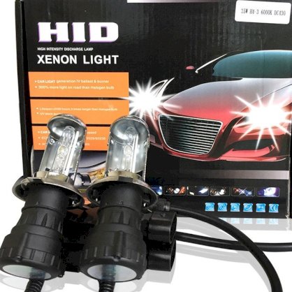 Bộ bóng đèn led Xenon H4 35W 5000K cho xe ô tô