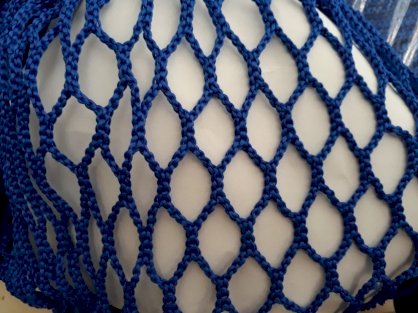 Lưới an toàn dù màu xanh dương 2,5 cm ​
