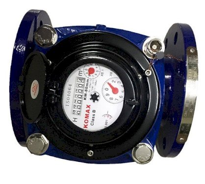 Đồng hồ đo nước sạch DN65 KOMAX mặt bích