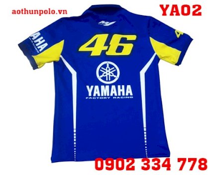 Áo thun Yamaha xanh bích YA02