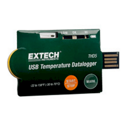 Bộ ghi dữ liệu nhiệt độ USB Extech THD5
