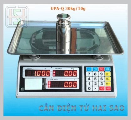 Cân điện tử tính giá UPA-Q 30kg/10g