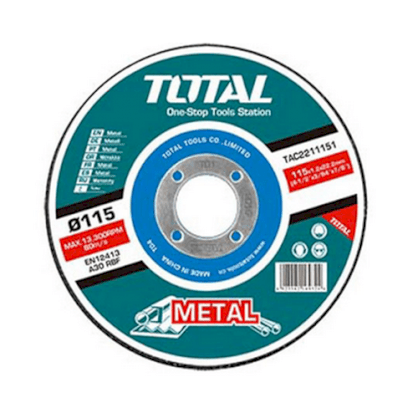 Đá cắt kim loại Total 7" (180mm) TAC2211803