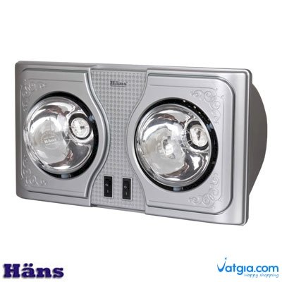 Đèn sưởi nhà tắm Hans H2B ( Công tắc )