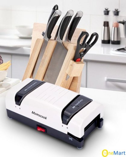 Máy mài dao kéo bằng điện Momscook