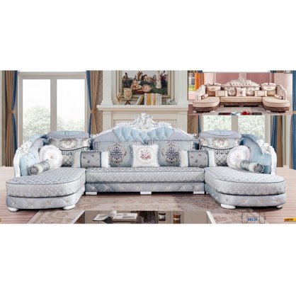 Ghế sofa tân cổ điển nhập khẩu HHP-SFCD9812