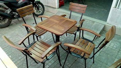 Ghế gỗ cafe HGH00055