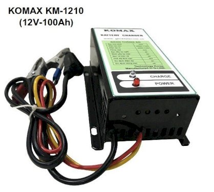 Nạp ắc quy tự động KOMAX 12V-100Ah, KM-1210