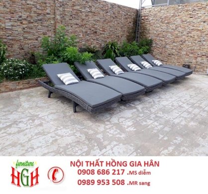 Giường tấm nắng mây nhựa gia rẻ hgh 079