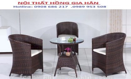 Bộ bàn ghế cafe hgh465