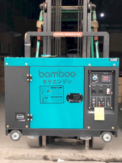 Máy phát điện chạy dầu 8KW Bamboo 9800ET