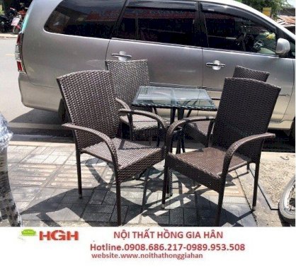 Bàn ghế cafe HGH  k35