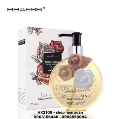 Sữa tắm hương nước hoa Bbaess Natural Eau De Parfum - sữa tắm ba bông hoa - HX2108